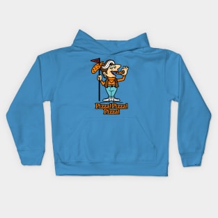 Pizza! Pizza! Pizza! Kids Hoodie